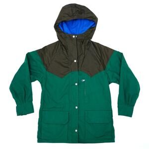 Vintage 90s Snow Lion Parka Rain Jacket Women's Small